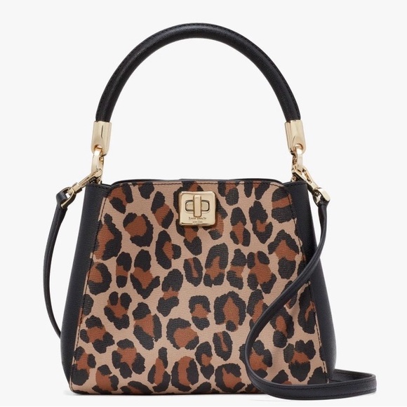 kate spade Handbags - Kate Spade Phoebe Spotted Leopard Top Handle Crossbody Bag
